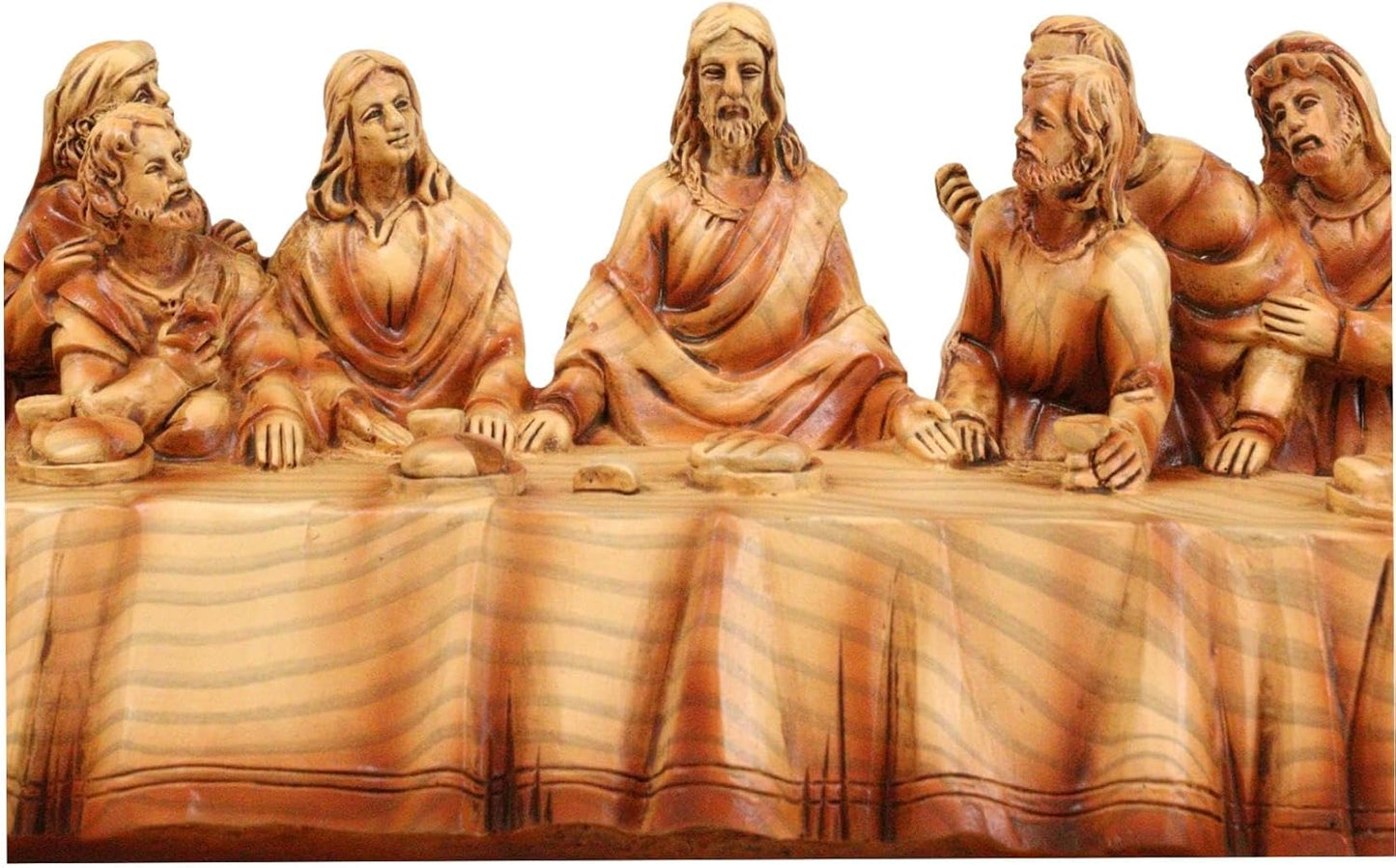 🎄The Last Supper Hand-Painted Resin Statue – 8.5” Christian Home & Car Decor | Limited Christmas Sale🎁