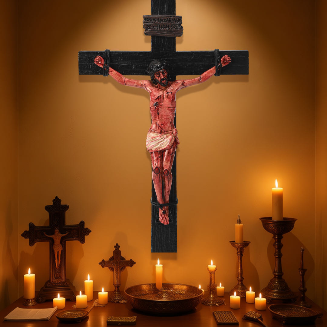 Jesus Cross Statue, Exquisite Handicraft