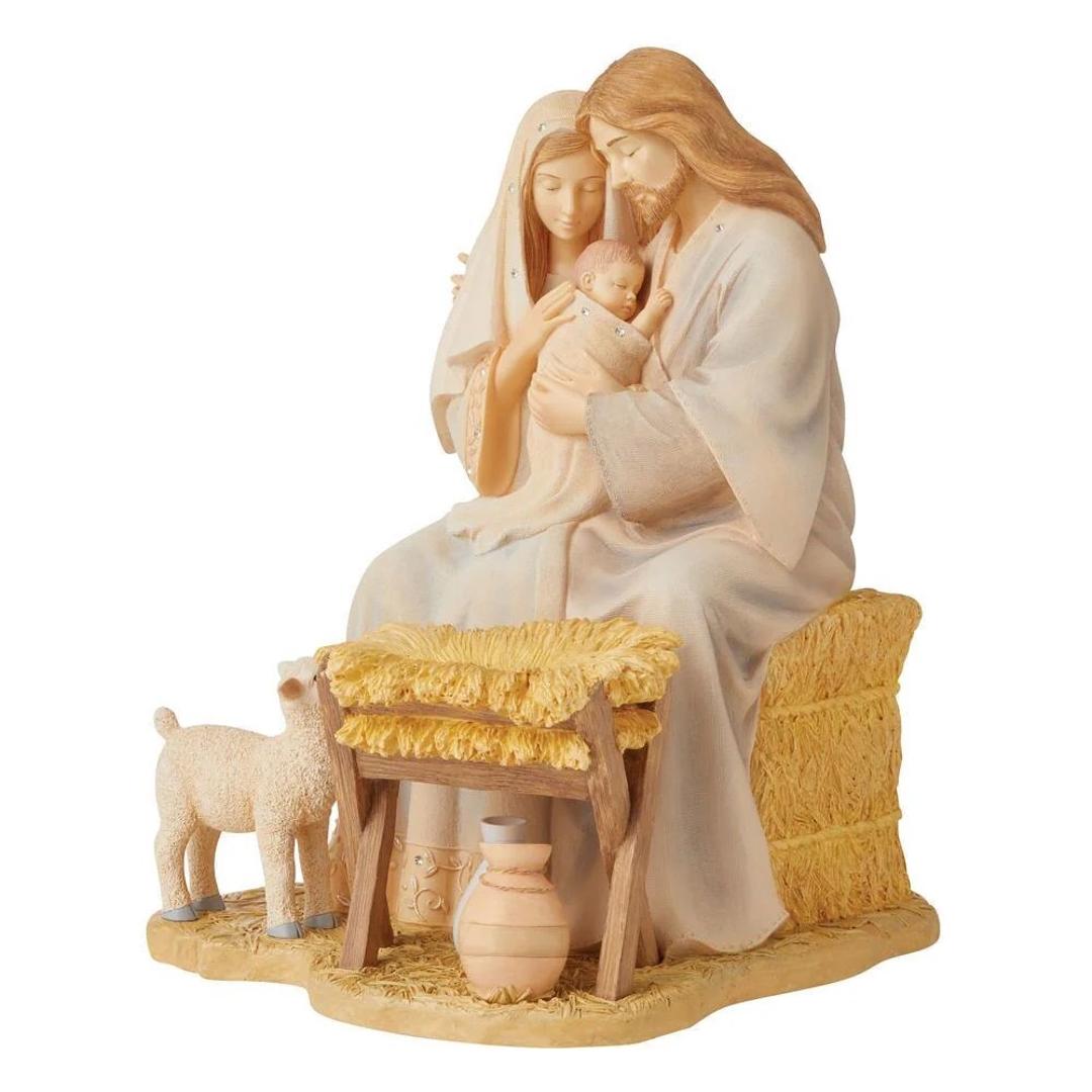 🎄 Grace of Mother’s Love™ – Holy Family Blessing Statue 🎁