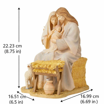 🎄 Grace of Mother’s Love™ – Holy Family Blessing Statue 🎁