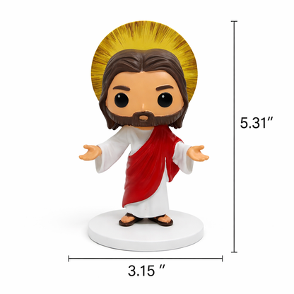 Jesus figurine,Cute Religious Decoration,Religious Supplies