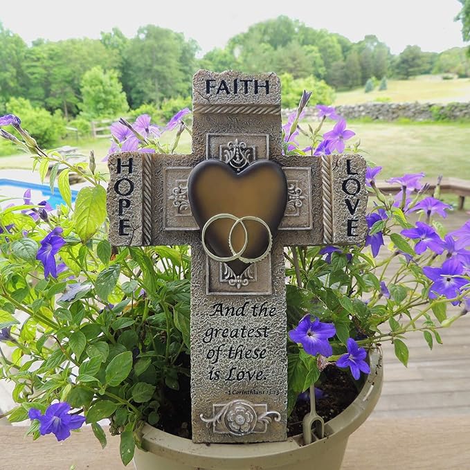 Faith Hope Love Marriage Cross