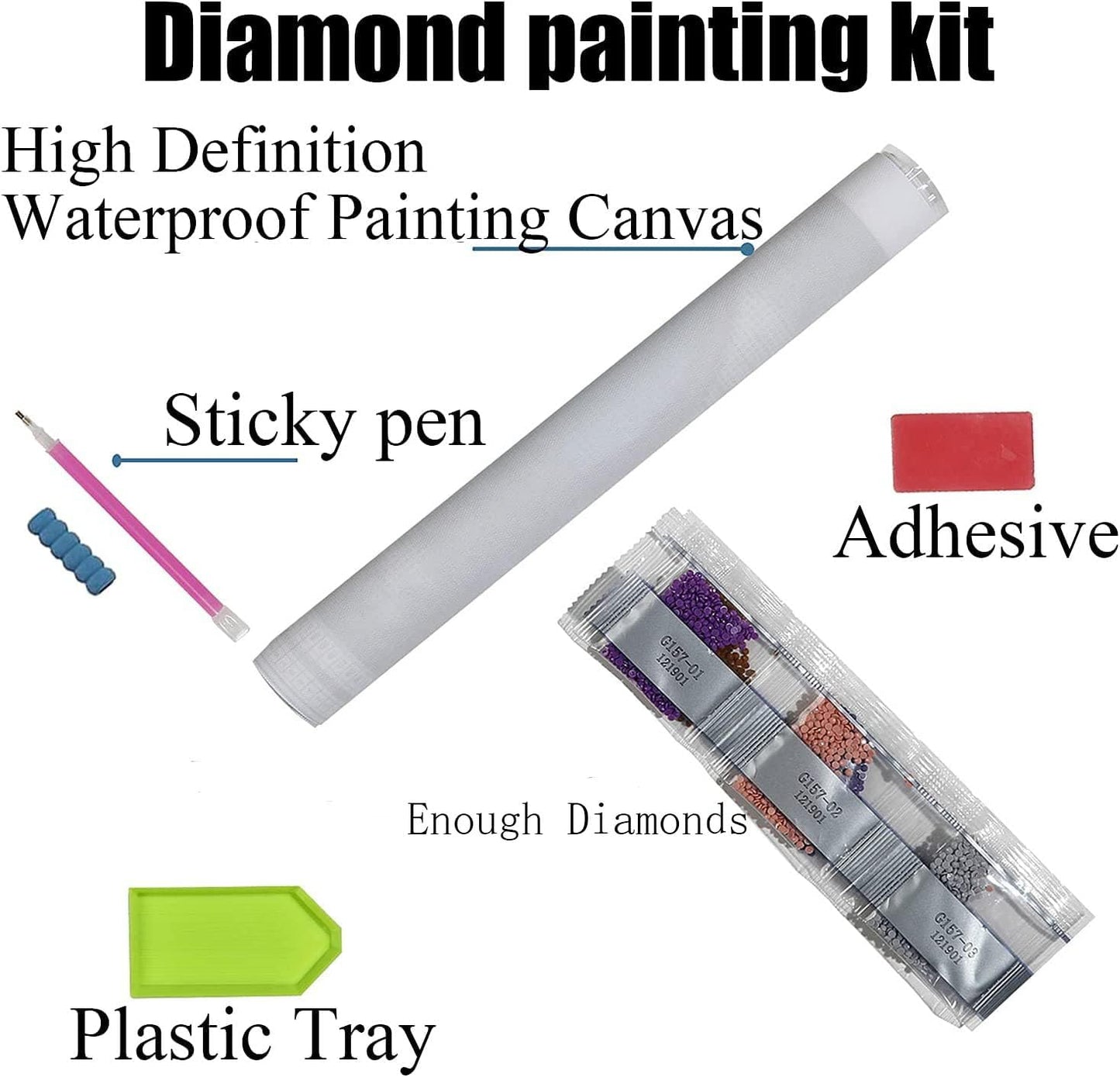 The Last Supper Diamond Painting Kits for Adults, Large Size 15.8"x31.5" Full Drill Diamond Arts Painting by Number Kits for Adults, DIY Painting Diamond Dot Arts Crafts for Home Wall Decor