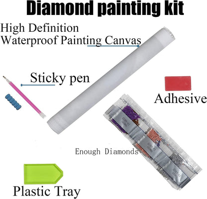 The Last Supper Diamond Painting Kits for Adults, Large Size 15.8"x31.5" Full Drill Diamond Arts Painting by Number Kits for Adults, DIY Painting Diamond Dot Arts Crafts for Home Wall Decor
