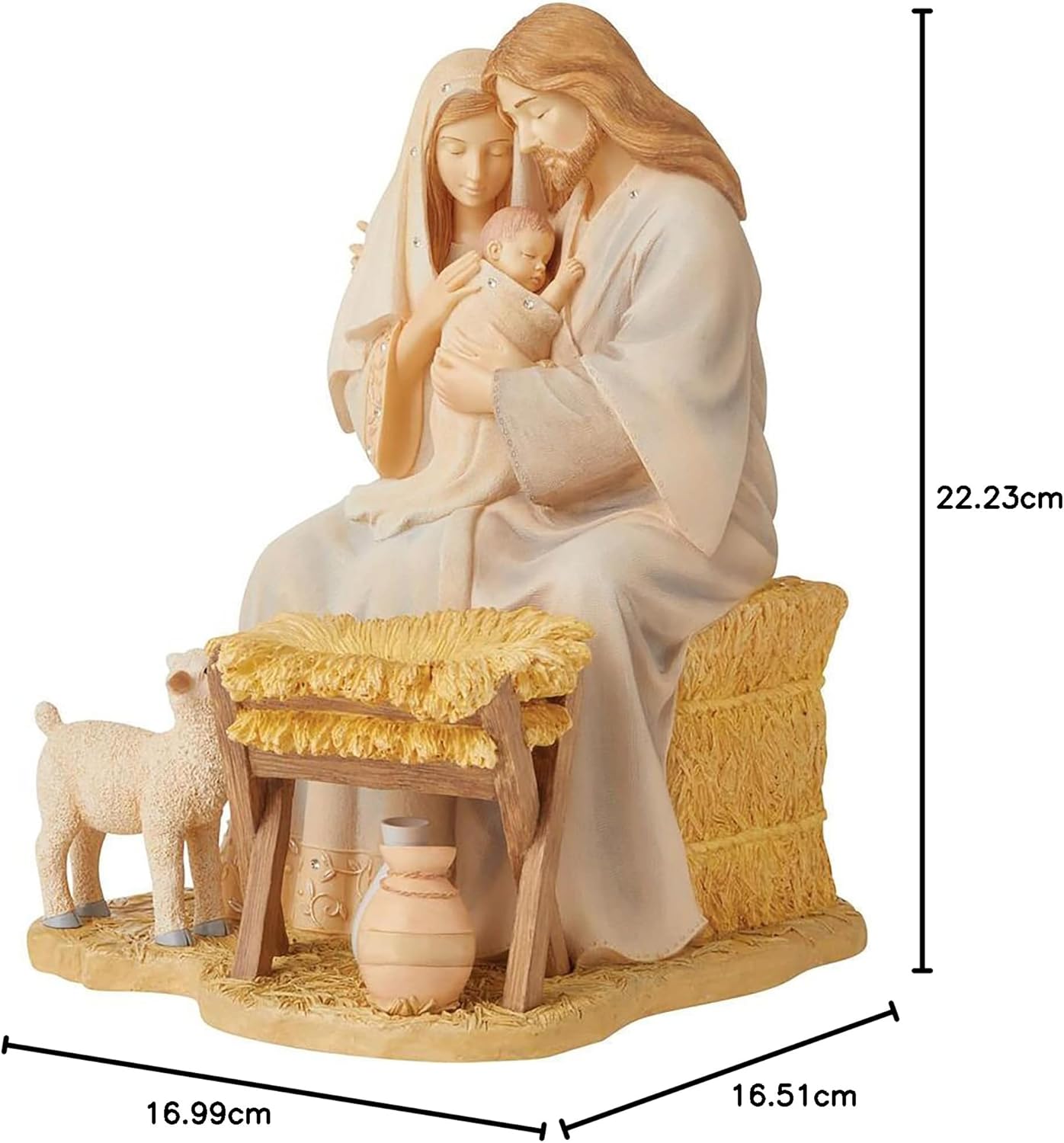 🎄 Limited-Time Christmas Sale | Free Shipping on Sacred Family Figurine 🎁