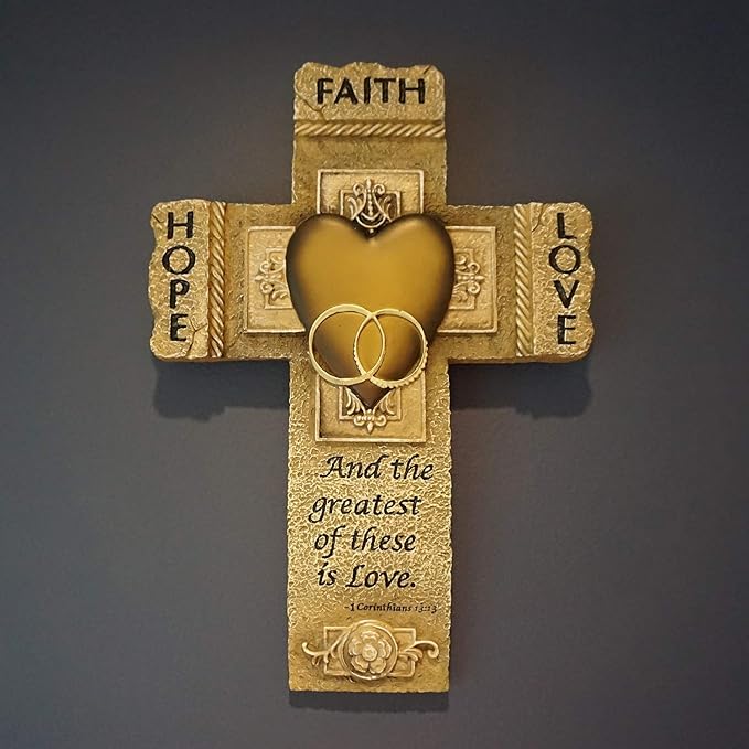 Faith Hope Love Marriage Cross