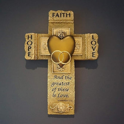 Faith Hope Love Marriage Cross