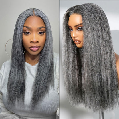 100% Human Hair Wigs Loose Wave Glueless Lace Front 14 Inches, Pre Cut Plucked Hd Lace Short Wig Ready To Go Natural Color Straight Bleached Knots Side Part Black Wigs