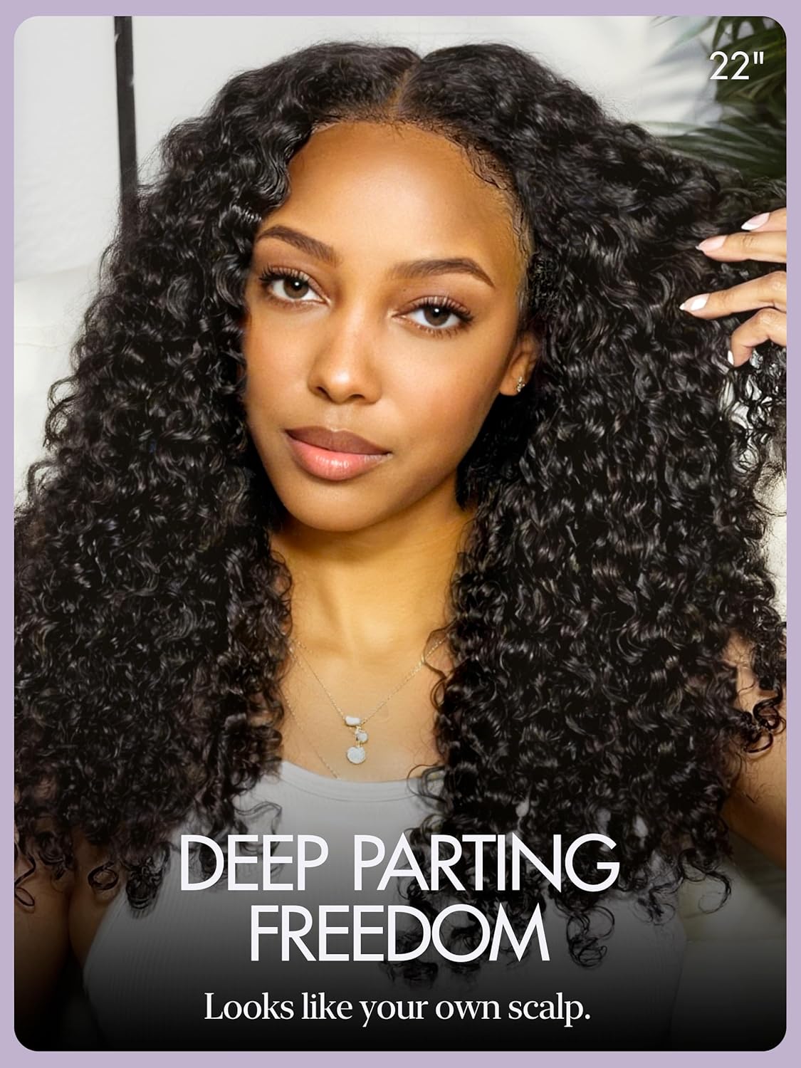 All-Day Comfort Real Glueless 7x6 HD Lace Wig 200% Density PartingMax Lace Wigs Loose Body Wave Lace Front Wigs Human Hair Pre Cut Plucked Lace Frontal 18 Inches Natural Black Color