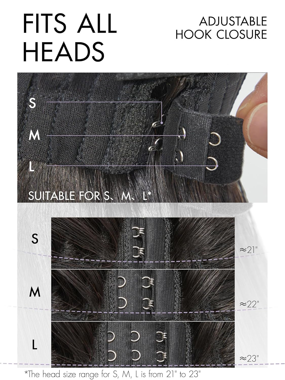 All-Day Comfort Real Glueless 7x6 HD Lace Wig 200% Density PartingMax Lace Wigs Loose Body Wave Lace Front Wigs Human Hair Pre Cut Plucked Lace Frontal 18 Inches Natural Black Color