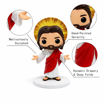 Jesus figurine,Cute Religious Decoration,Religious Supplies