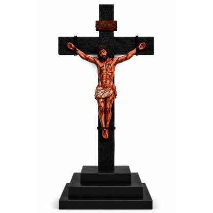 He Died for Us – Premium Handcrafted Jesus Crucifix for Christian Homes