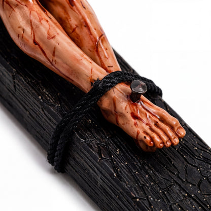 He Died for Us – Premium Handcrafted Jesus Crucifix for Christian Homes