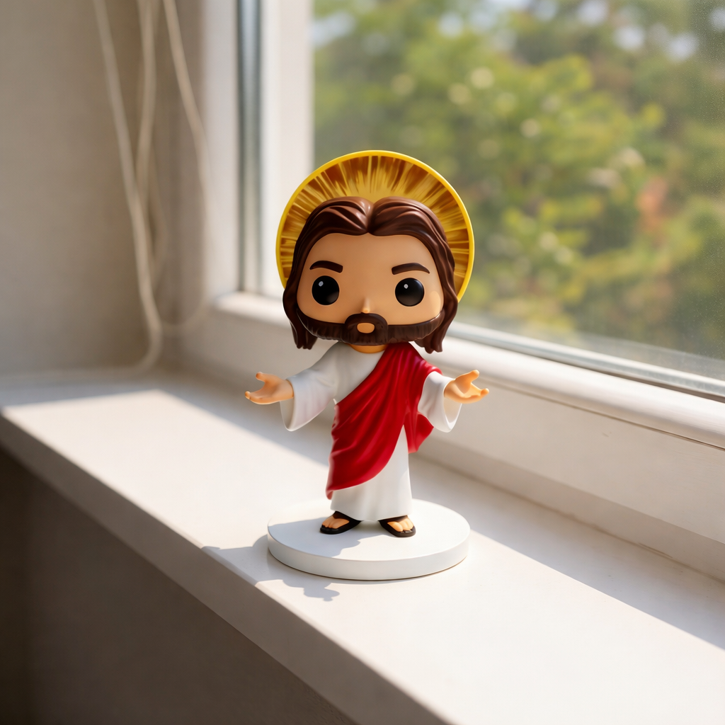 Jesus figurine,Cute Religious Decoration,Religious Supplies