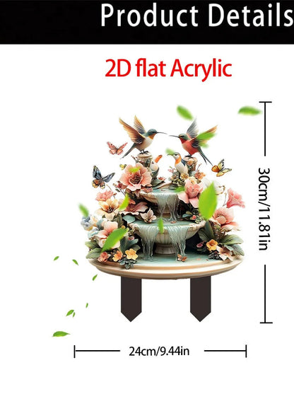Magpie Garden's Eco-Friendly Animal Statue Creative Plastic Potted Decoration Props for Spring Atmosphere Decorative