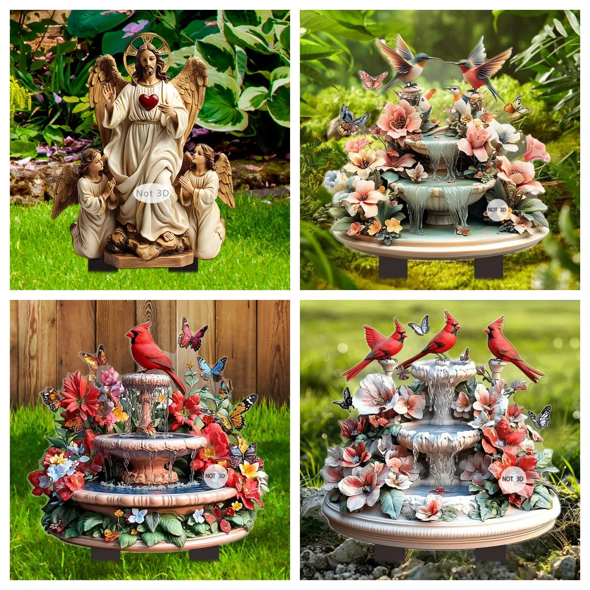 Magpie Garden's Eco-Friendly Animal Statue Creative Plastic Potted Decoration Props for Spring Atmosphere Decorative