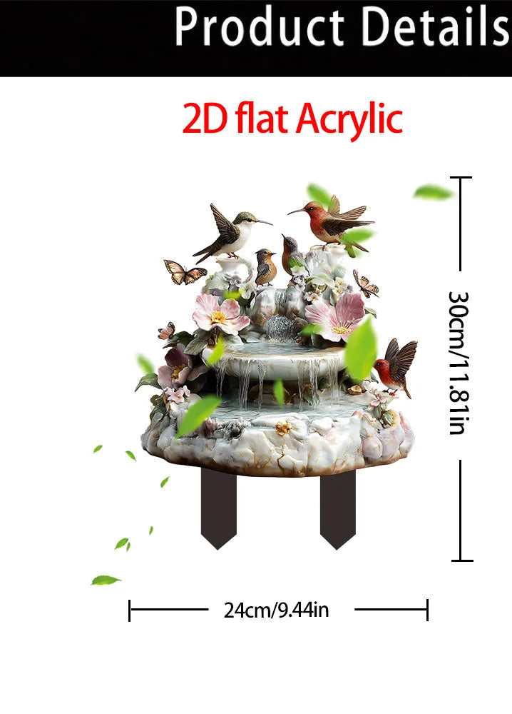Magpie Garden's Eco-Friendly Animal Statue Creative Plastic Potted Decoration Props for Spring Atmosphere Decorative