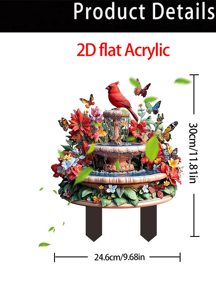 Magpie Garden's Eco-Friendly Animal Statue Creative Plastic Potted Decoration Props for Spring Atmosphere Decorative