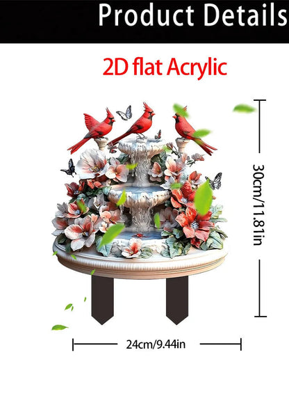 Magpie Garden's Eco-Friendly Animal Statue Creative Plastic Potted Decoration Props for Spring Atmosphere Decorative